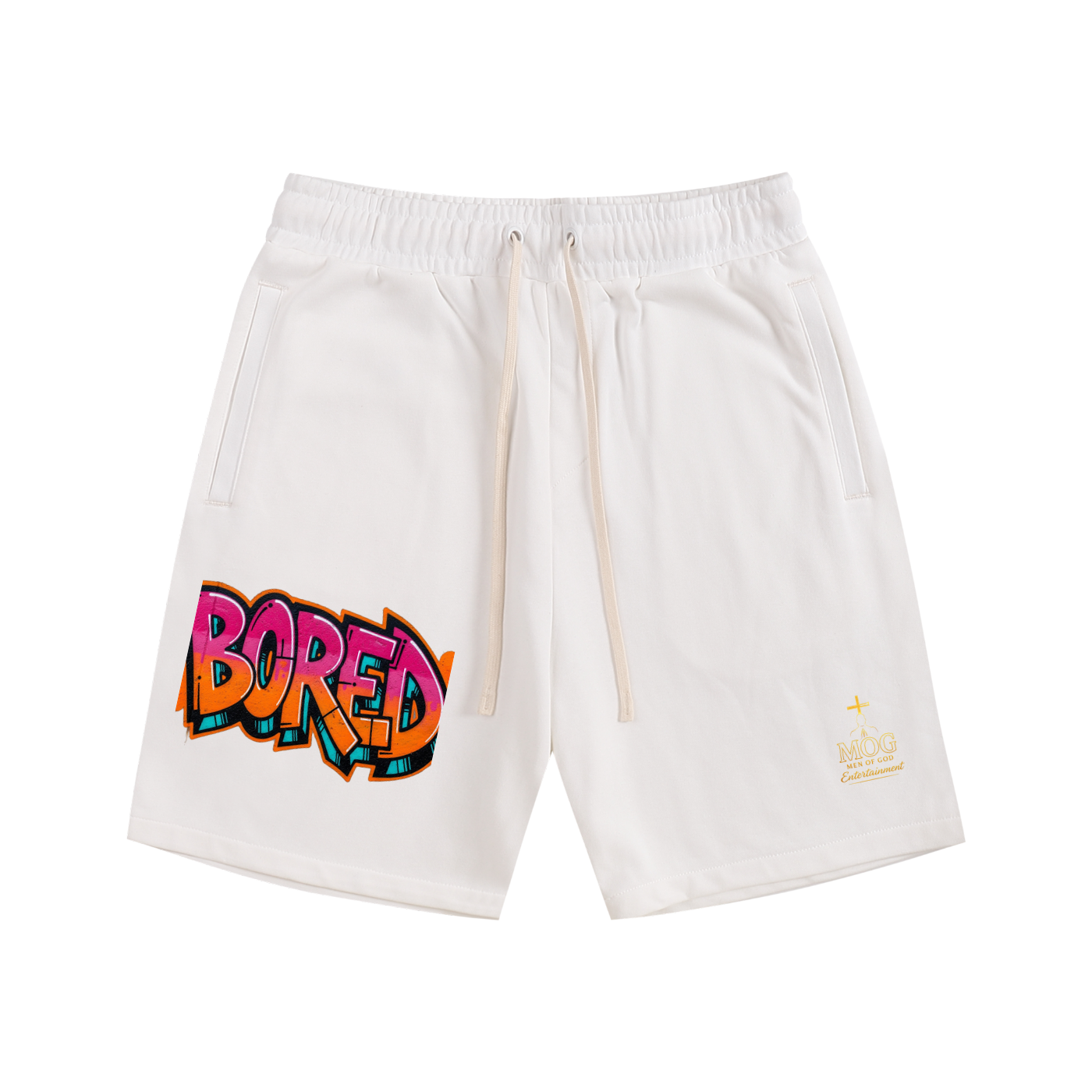 MOG - BORED Cotton Shorts