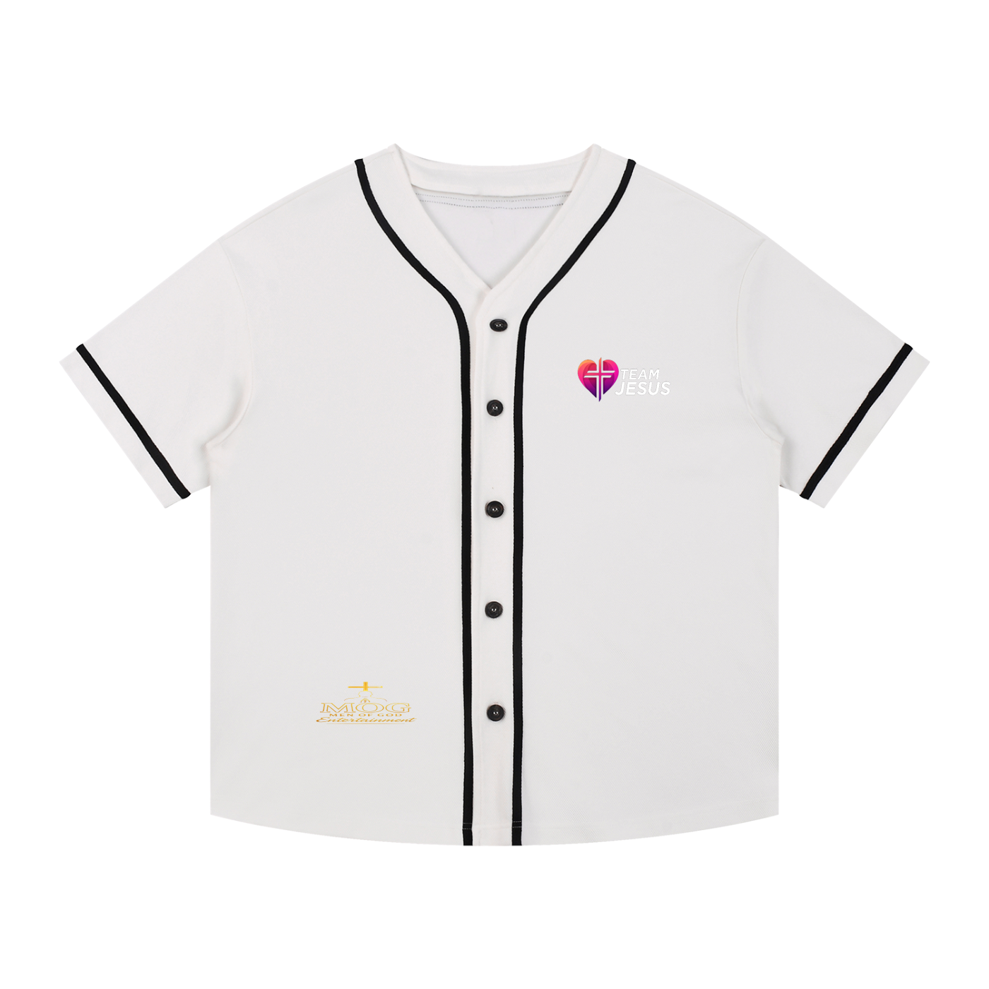 MOG - Team Jesus Baseball  Jersey