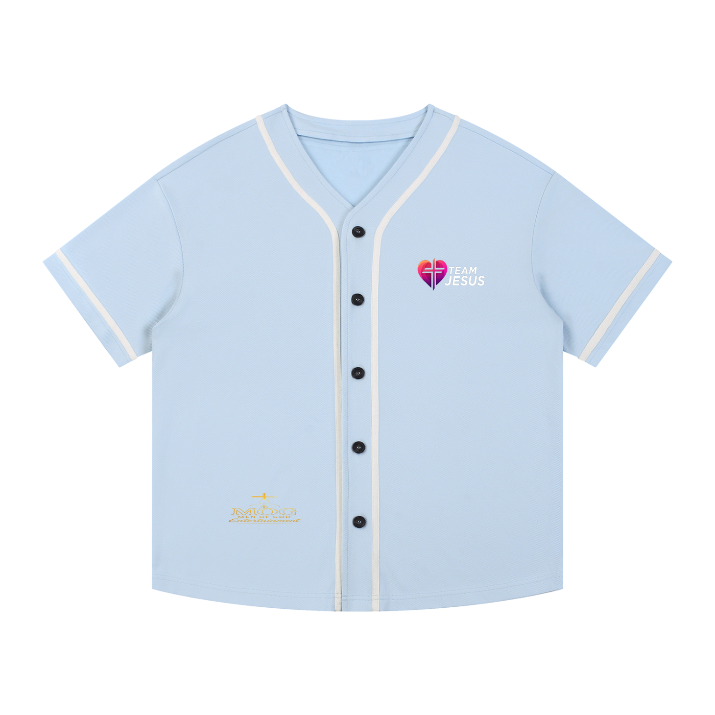 MOG - Team Jesus Baseball  Jersey