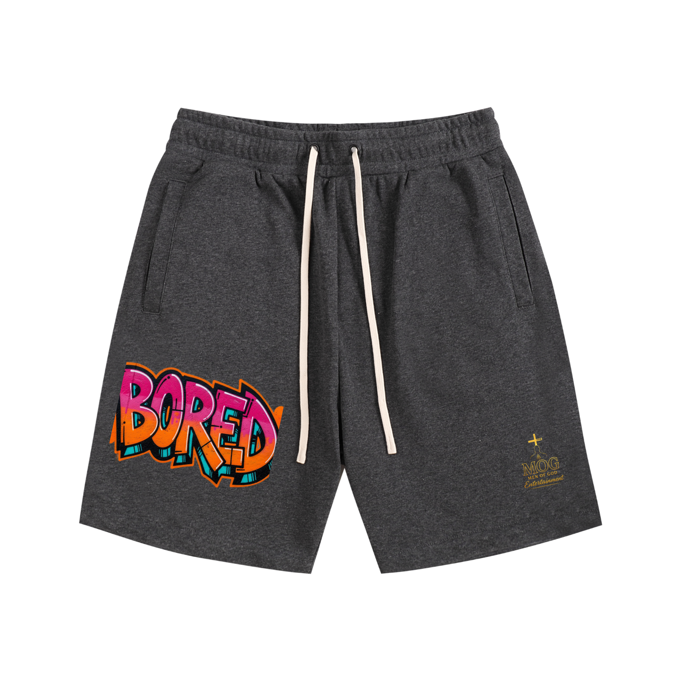 MOG - BORED Cotton Shorts
