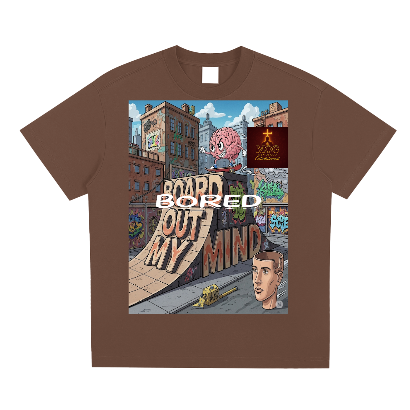 MOG - BORED BOMM-Graphic T-shirt
