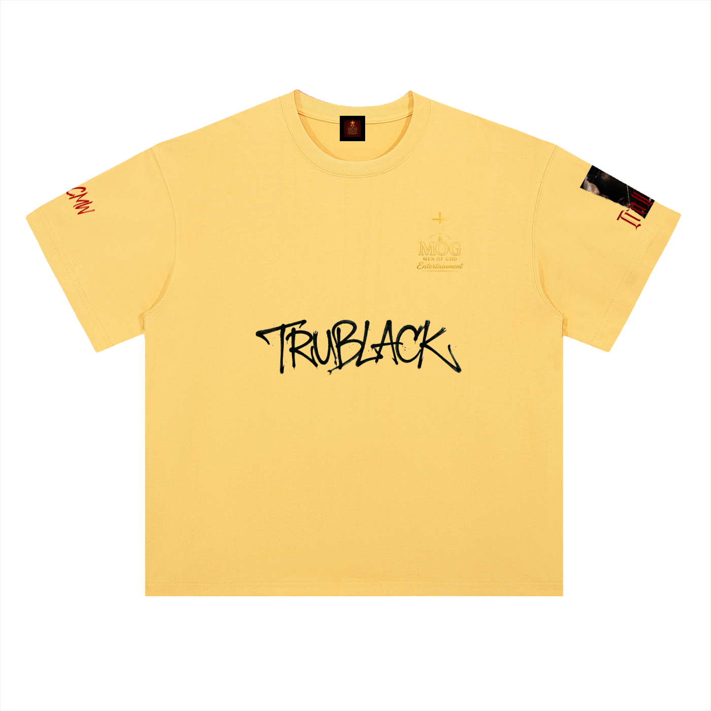 TruBlack (Black) - Cotton T-Shirt