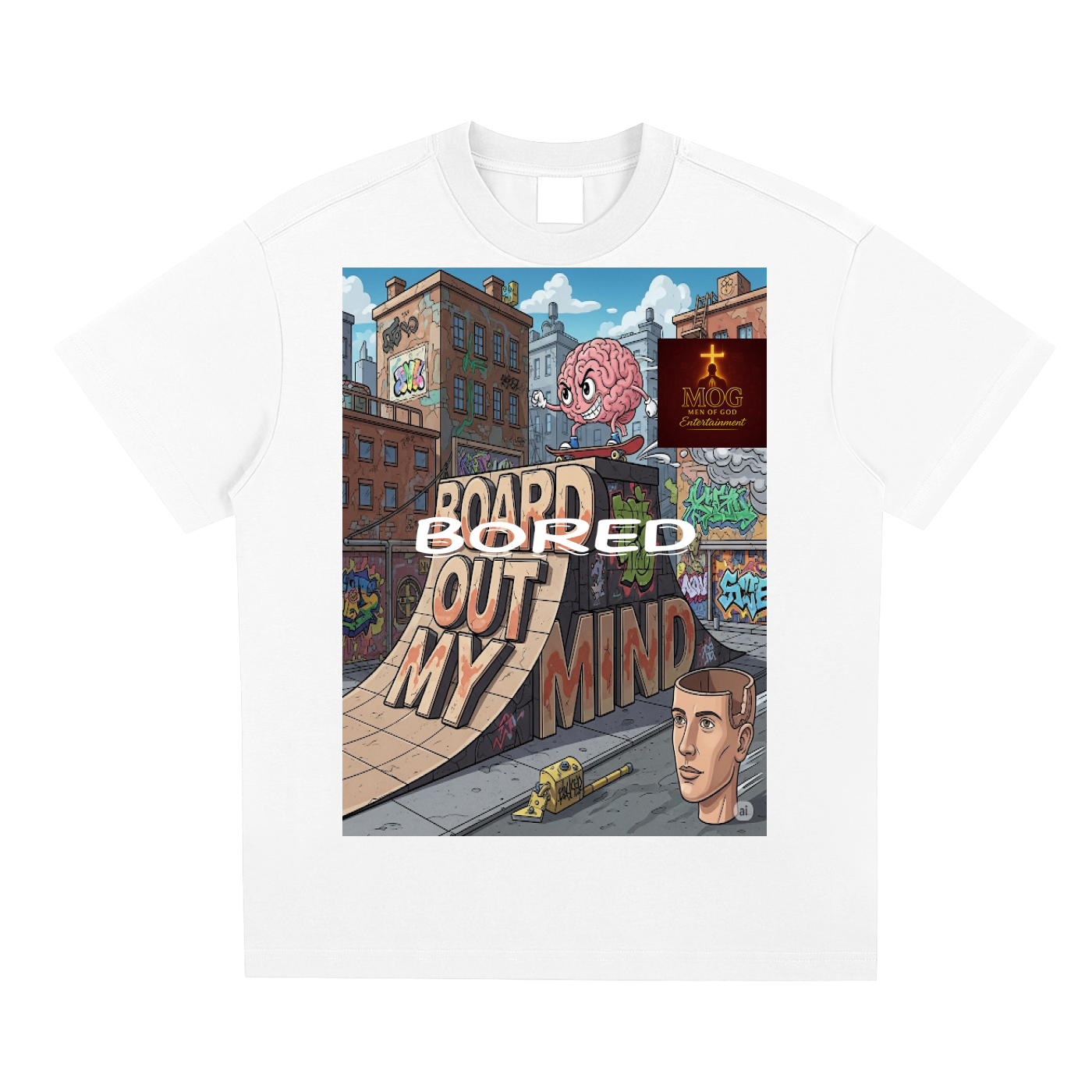 MOG - BORED BOMM-Graphic T-shirt