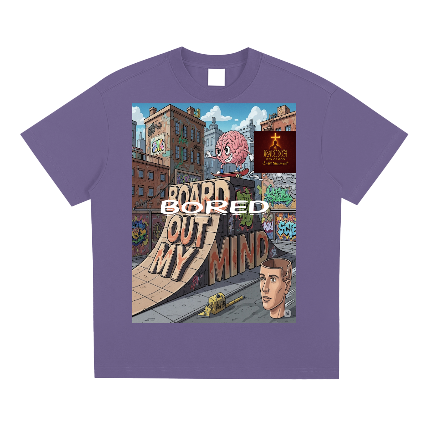 MOG - BORED BOMM-Graphic T-shirt