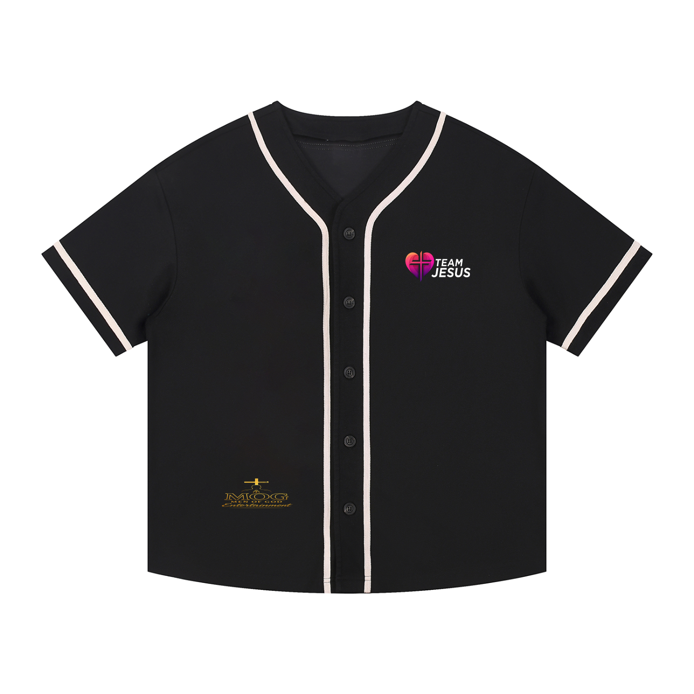 MOG - Team Jesus Baseball  Jersey