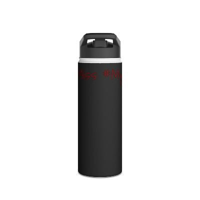 #Never Miss - Stainless Steel Water Bottle, Standard Lid