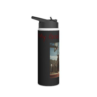 #Never Miss - Stainless Steel Water Bottle, Standard Lid