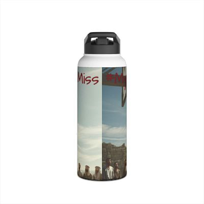 #Never Miss - Stainless Steel Water Bottle, Standard Lid