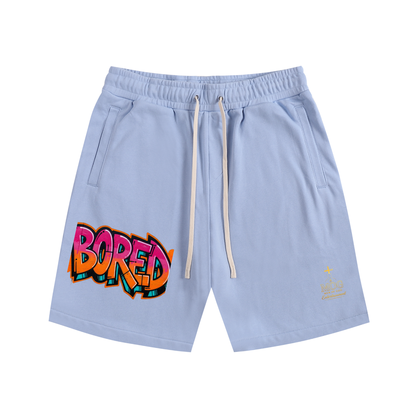 MOG - BORED Cotton Shorts