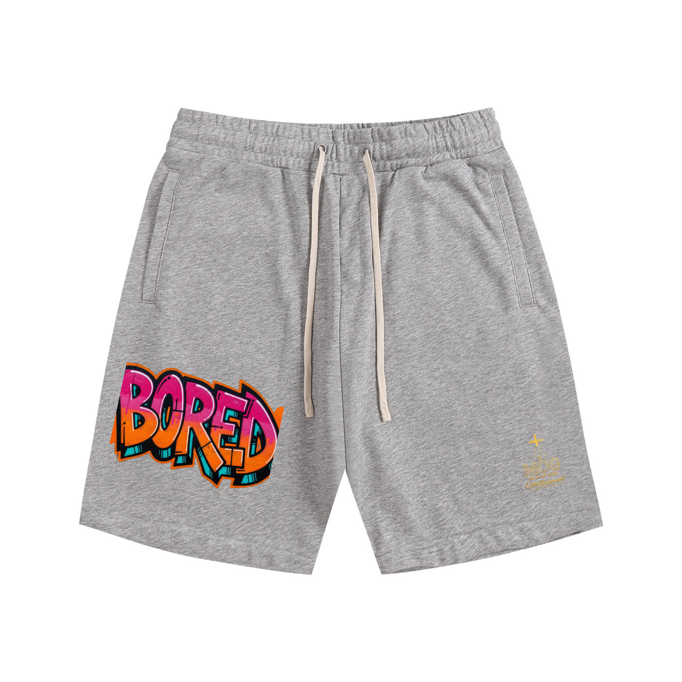 MOG - BORED Cotton Shorts
