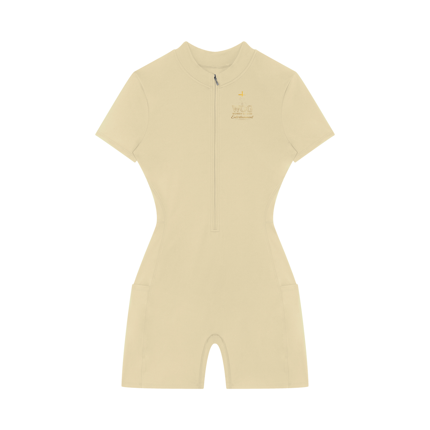 Special Edition WOG Quarter-Zip Short Sleeve Romper