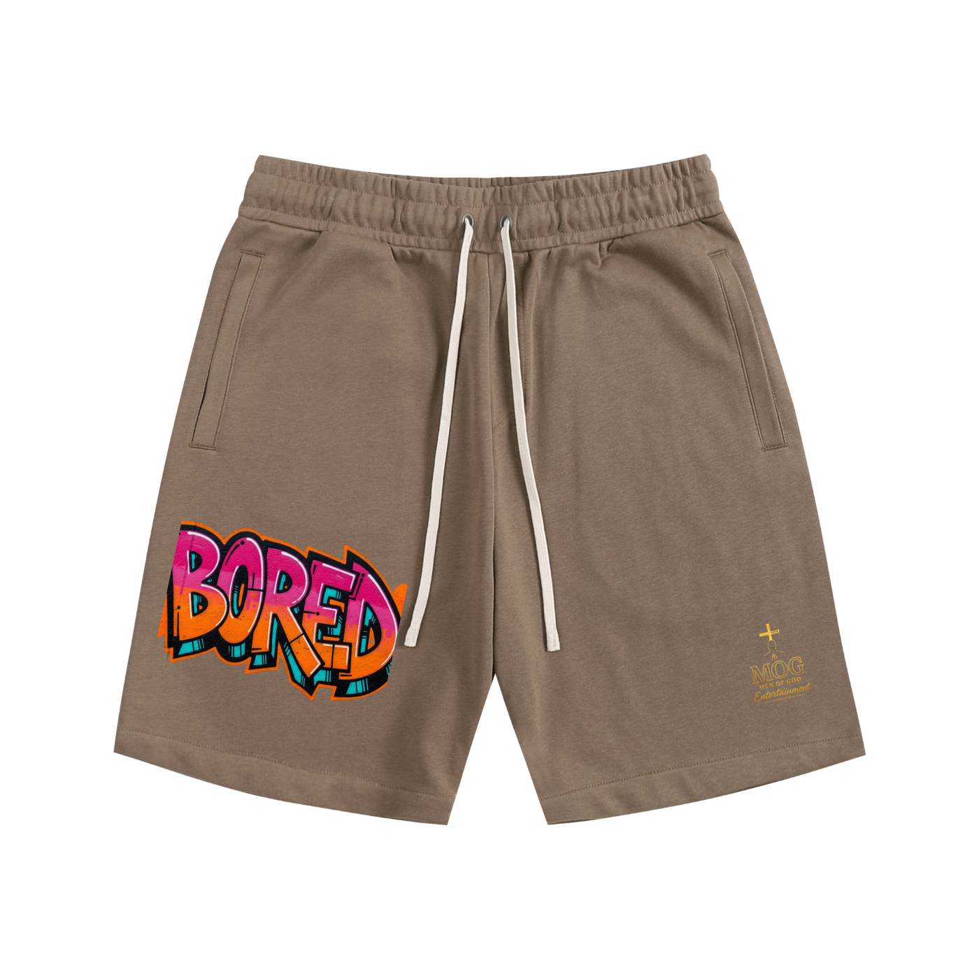 MOG - BORED Cotton Shorts