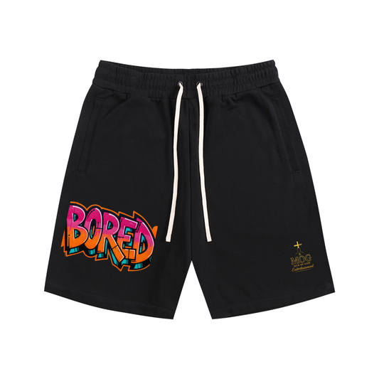 MOG - BORED Cotton Shorts