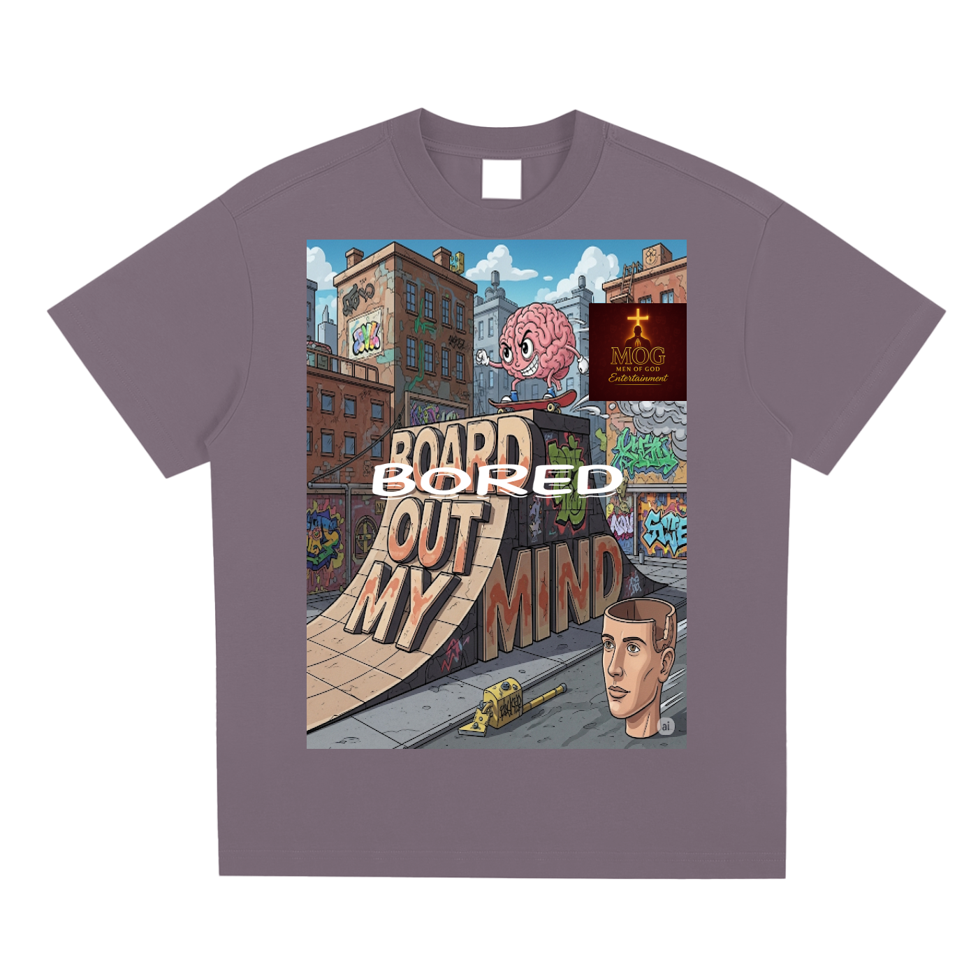 MOG - BORED BOMM-Graphic T-shirt